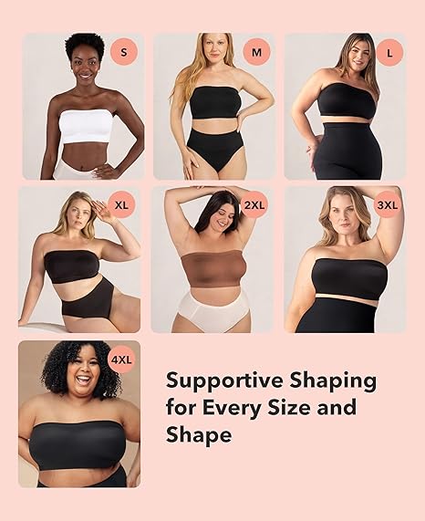 Stacy Strapeless Bandeau Bra Top