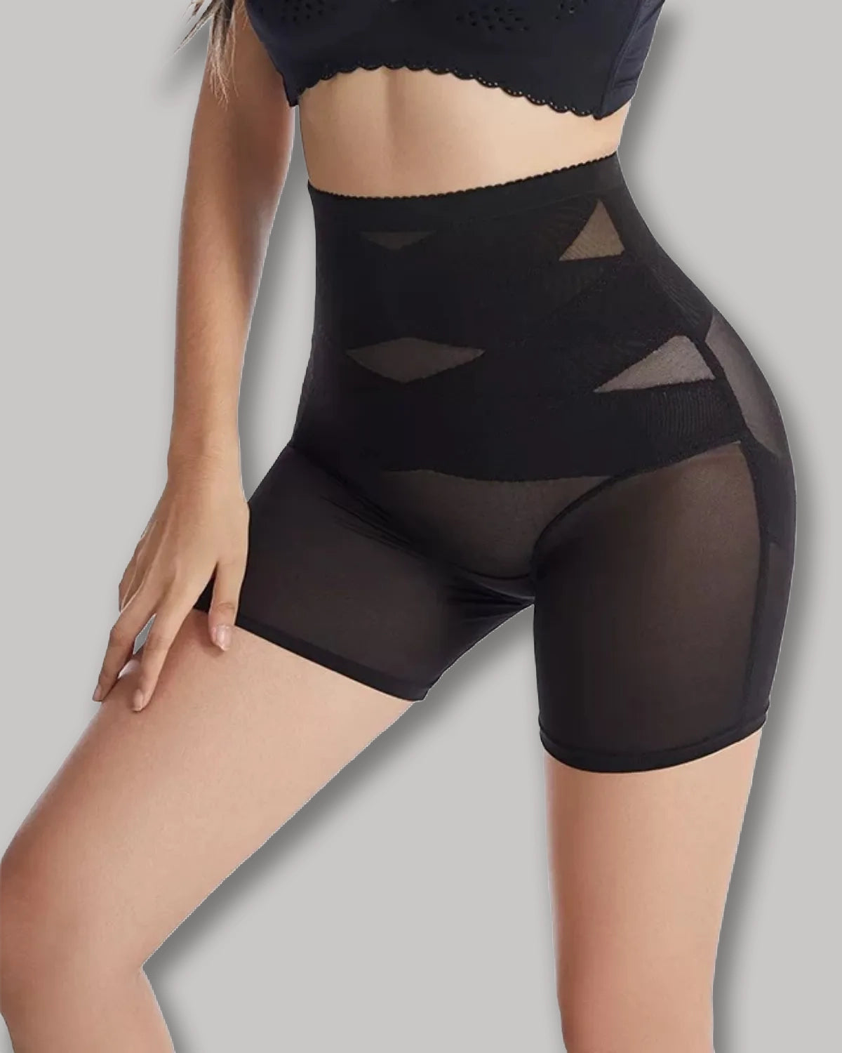 Callie Comfort High Waisted Shaper Shorts Seamless No Roll Thigh Slimmer