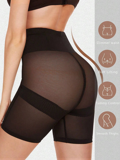 Callie Comfort High Waisted Shaper Shorts Seamless No Roll Thigh Slimmer