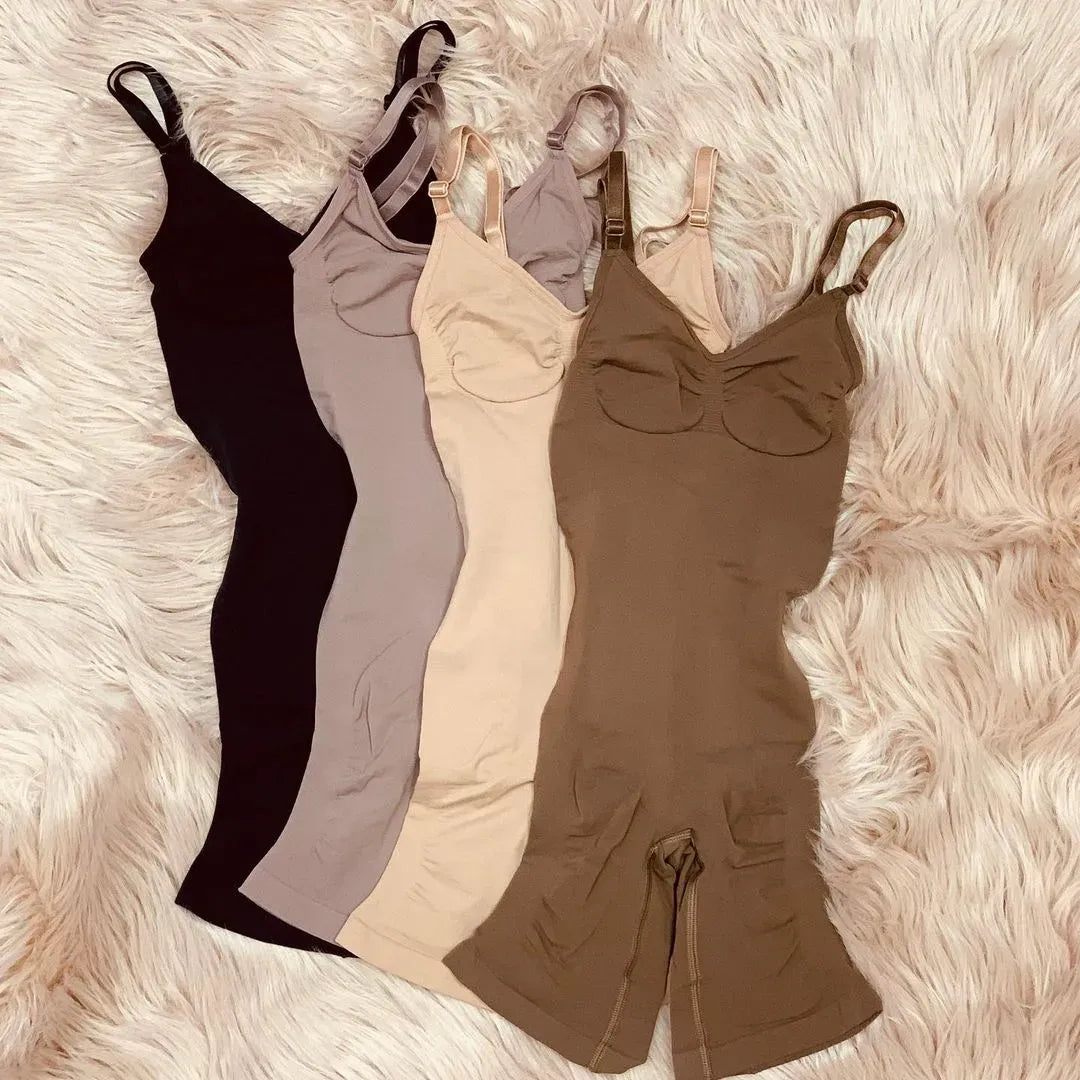Simone Seamless Tummy Control Bodysuit Full Body Shapewear