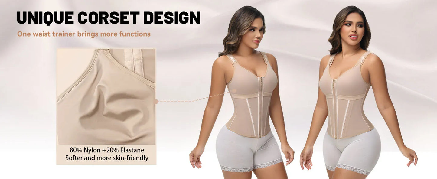 Daphne Breathable Mesh Shapewear Waist Vest Corset