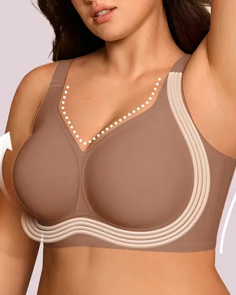 Willow Wire Free Invisible Underwear Push-Up Jelly Bra