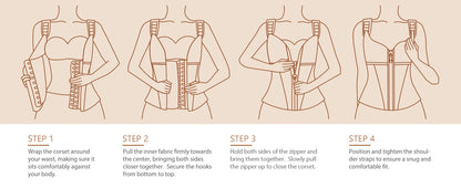 Daphne Breathable Mesh Shapewear Waist Vest Corset