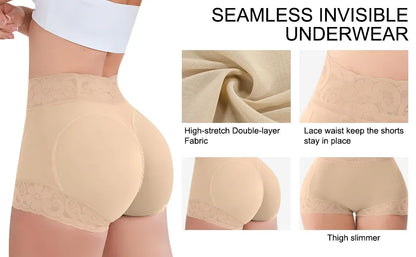 Hannah High Waist Butt Listing Seamless Shorts