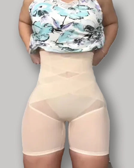 Callie Comfort High Waisted Shaper Shorts Seamless No Roll Thigh Slimmer