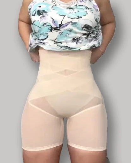Callie Comfort High Waisted Shaper Shorts Seamless No Roll Thigh Slimmer