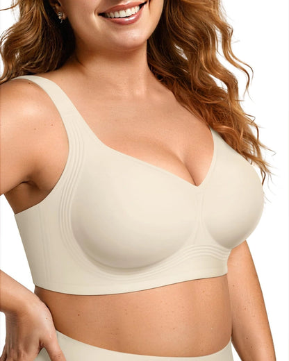 Willow Wire Free Invisible Underwear Push-Up Jelly Bra