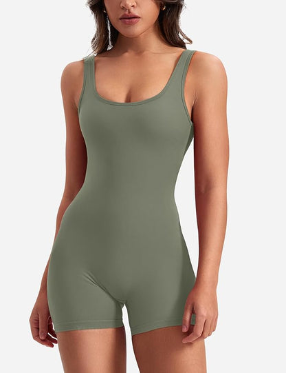 Kendall Tummy Control Fitness Romper
