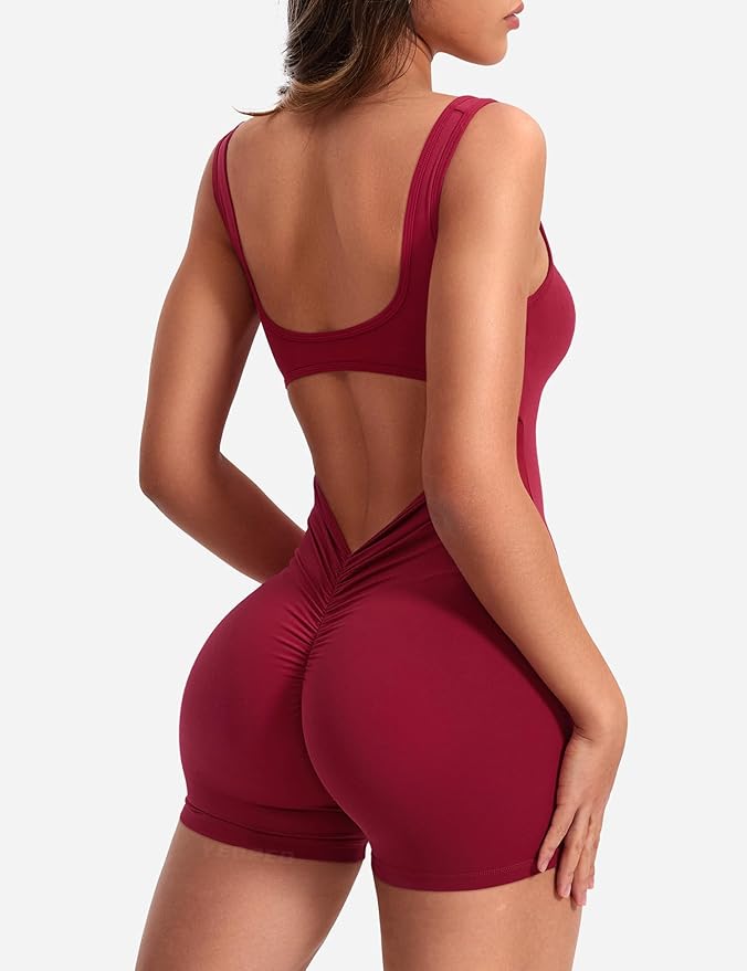 Kendall Tummy Control Fitness Romper