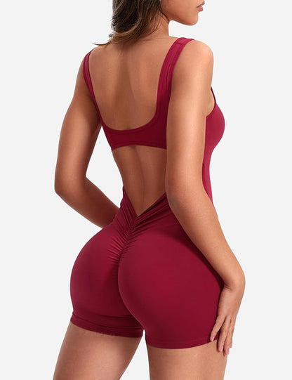 Kendall Tummy Control Fitness Romper