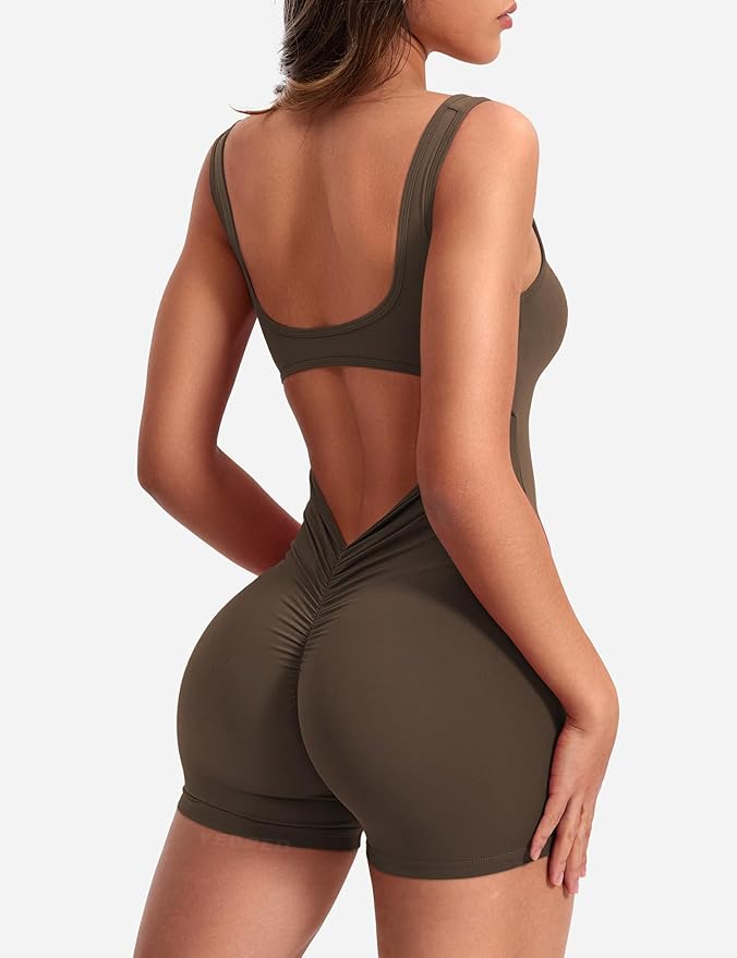 Kendall Tummy Control Fitness Romper
