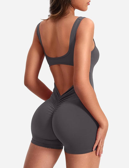 Kendall Tummy Control Fitness Romper