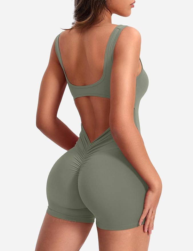 Kendall Tummy Control Fitness Romper