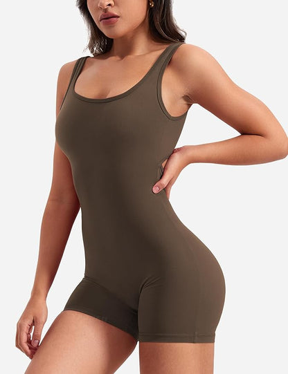 Kendall Tummy Control Fitness Romper