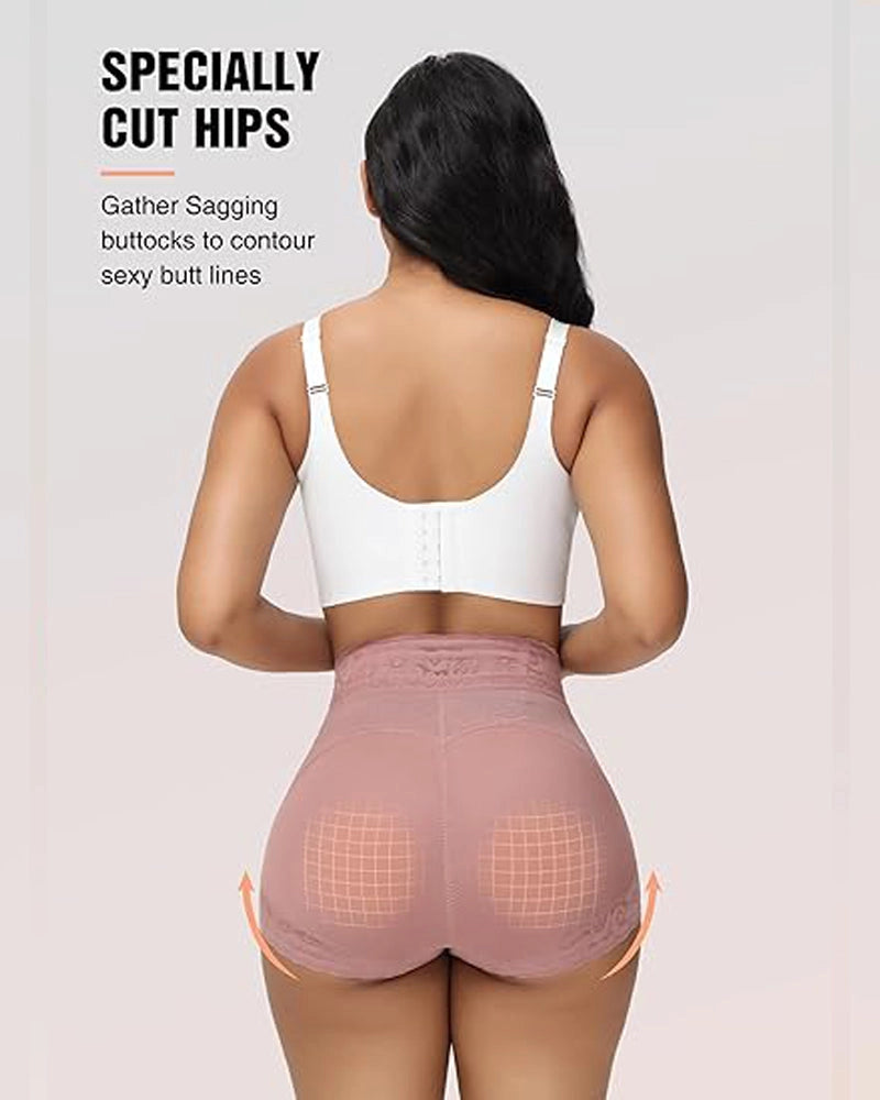 Hannah High Waist Butt Listing Seamless Shorts