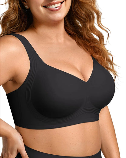 Willow Wire Free Invisible Underwear Push-Up Jelly Bra