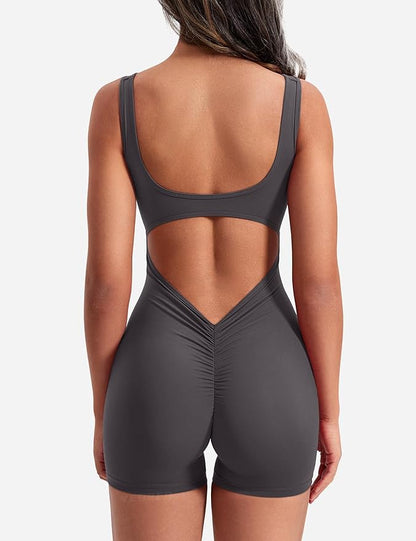 Kendall Tummy Control Fitness Romper