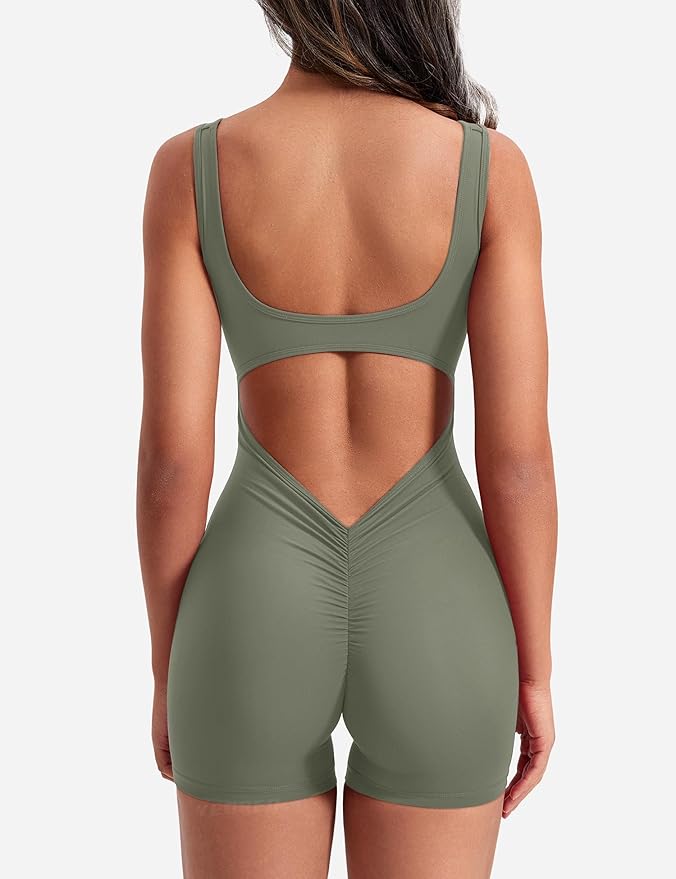 Kendall Tummy Control Fitness Romper