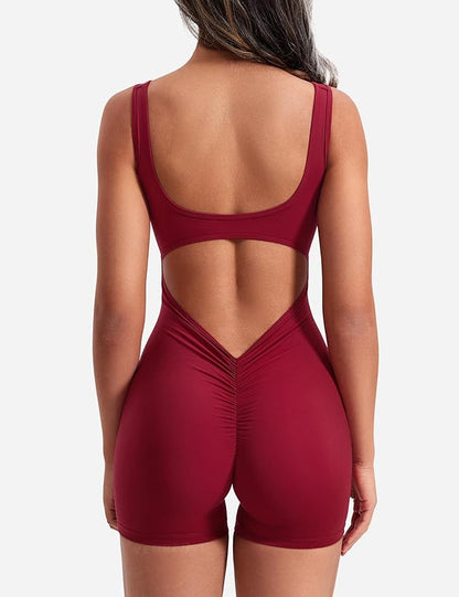 Kendall Tummy Control Fitness Romper