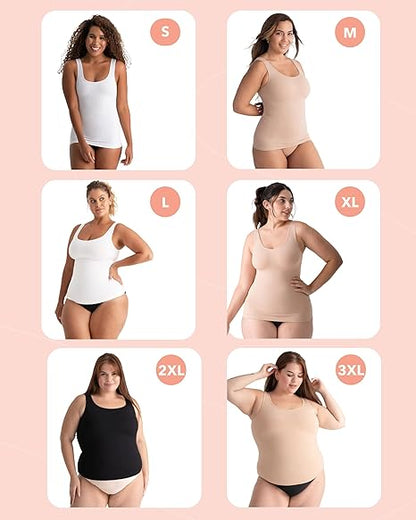Tiffany Tummy Waist Control Cami Tank Shapewear