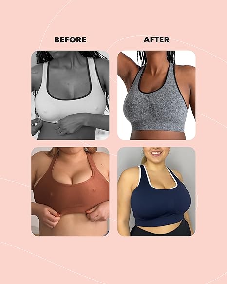 Gracie Sports Bra High Support Workout Top