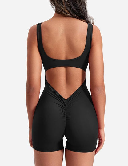 Kendall Tummy Control Fitness Romper
