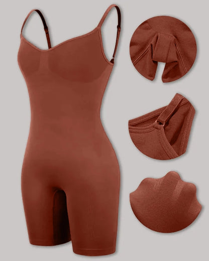 Simone Seamless Tummy Control Bodysuit Full Body Shapewear