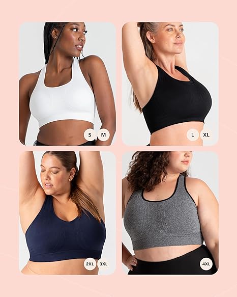 Gracie Sports Bra High Support Workout Top