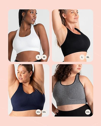 Gracie Sports Bra High Support Workout Top