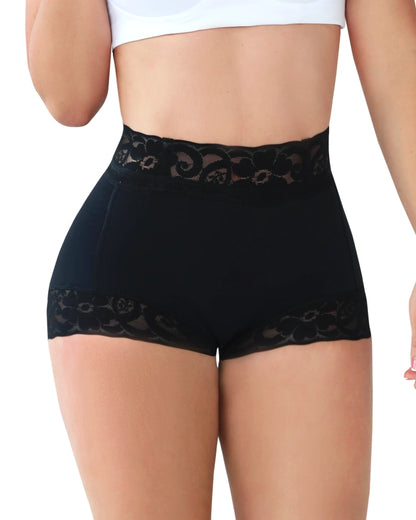 Hannah High Waist Butt Listing Seamless Shorts