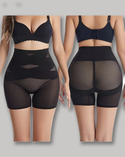 Callie Comfort High Waisted Shaper Shorts Seamless No Roll Thigh Slimmer