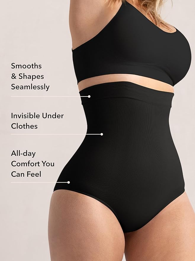 Riley High Rise Seamless Shapewear Tummy Control Underwear Pant