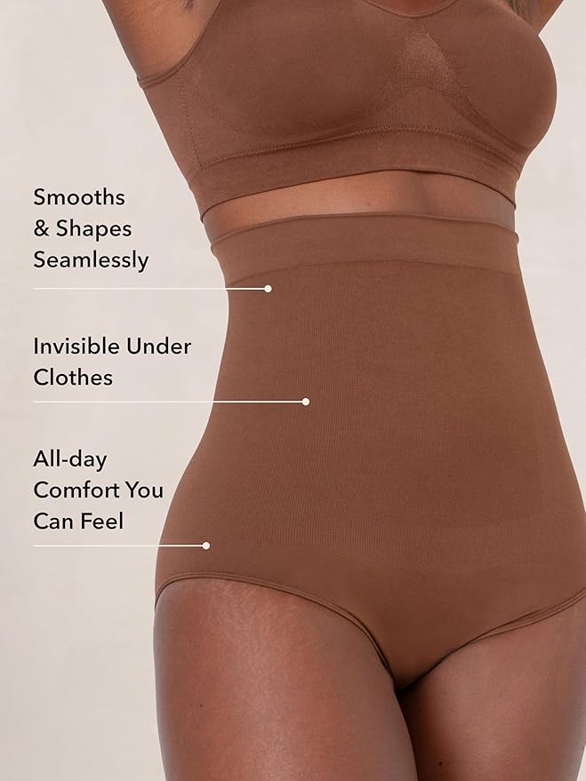 Riley High Rise Seamless Shapewear Tummy Control Underwear Pant