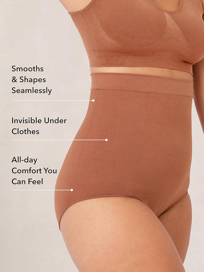 Riley High Rise Seamless Shapewear Tummy Control Underwear Pant