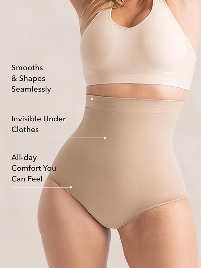 Riley High Rise Seamless Shapewear Tummy Control Underwear Pant