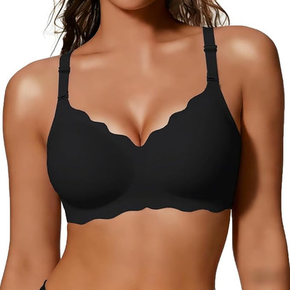 Sammy Jelly Push Up Bra Seamless Soft No Underwire Everyday Tshirt Bra