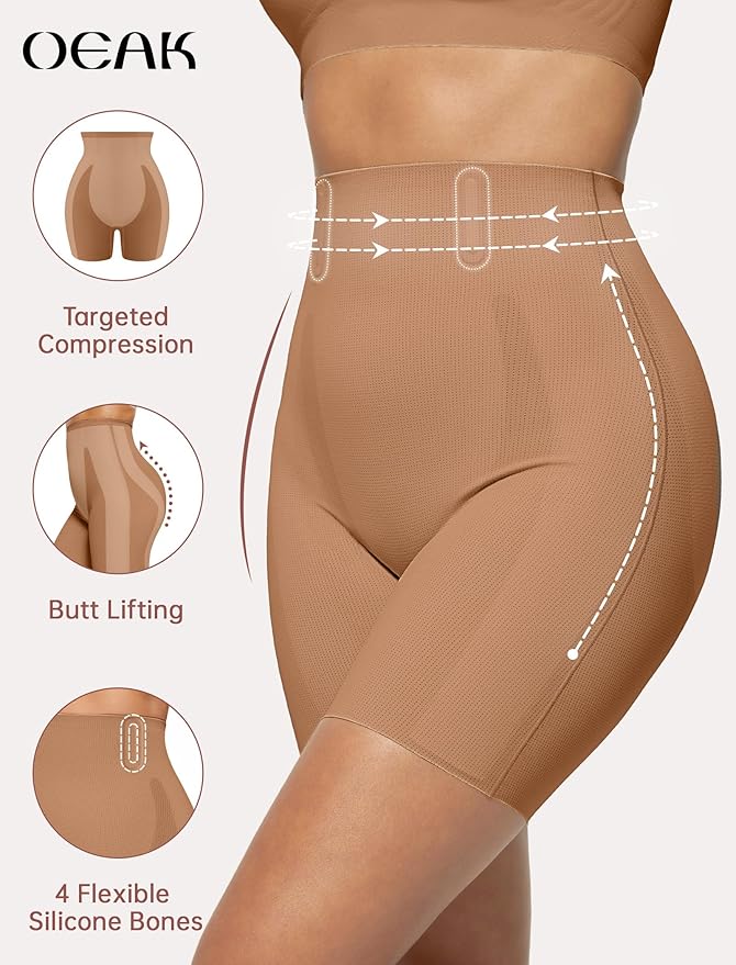 Olivia Tummy Control Shapewear Seamless High Waisted Body Shaper Panty