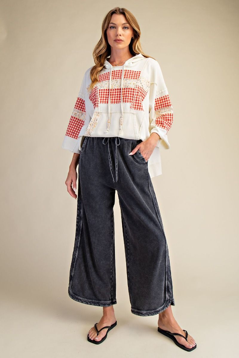 Sunday Sofia Wide Leg Crop Pant