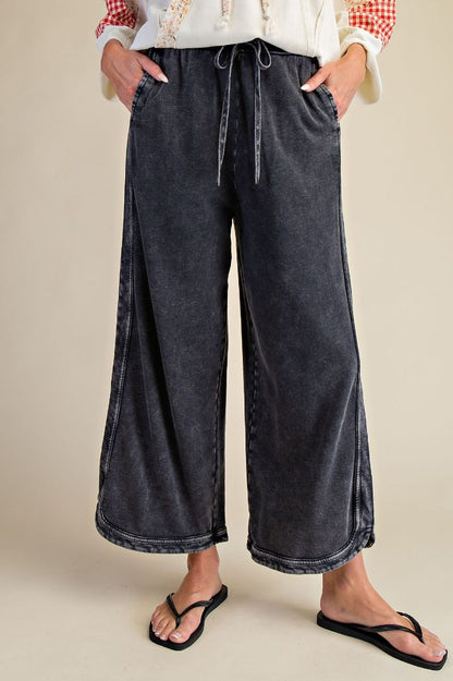 Sunday Sofia Wide Leg Crop Pant