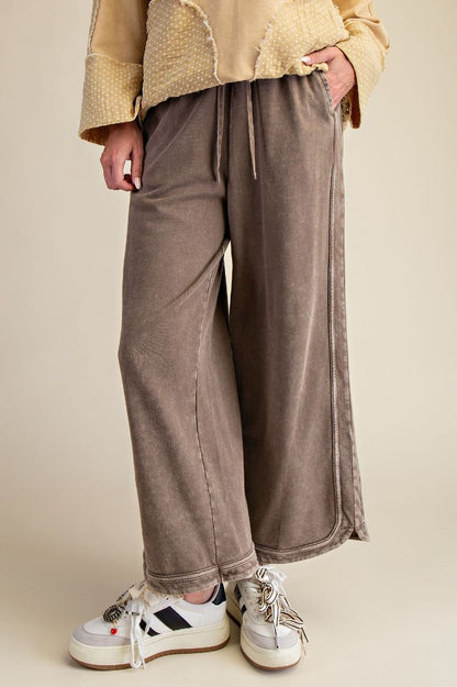 Sunday Sofia Wide Leg Crop Pant