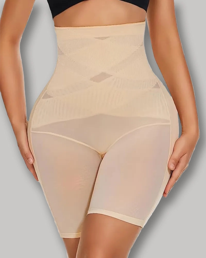 Callie Comfort High Waisted Shaper Shorts Seamless No Roll Thigh Slimmer