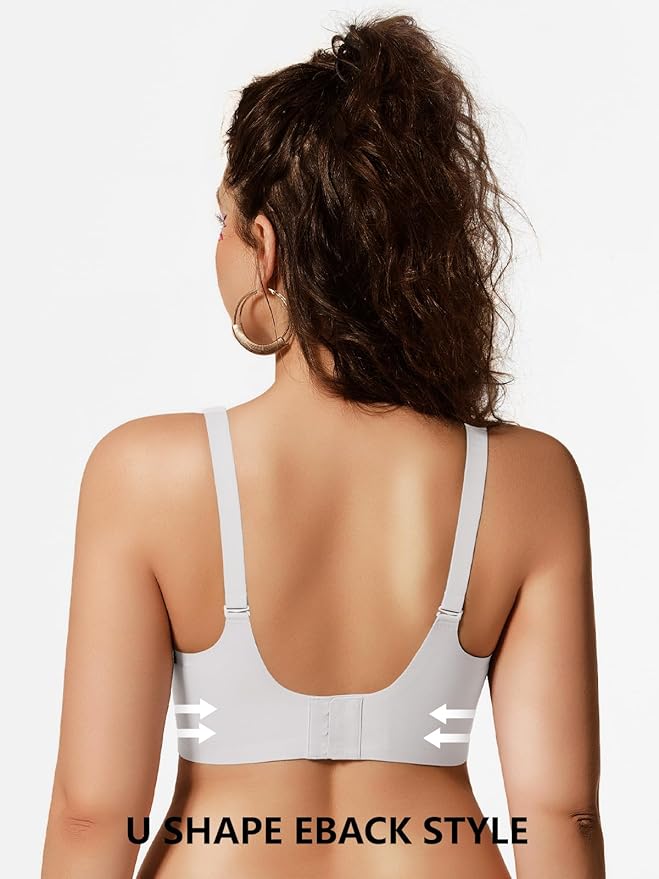Sammy Jelly Push Up Bra Seamless Soft No Underwire Everyday Tshirt Bra
