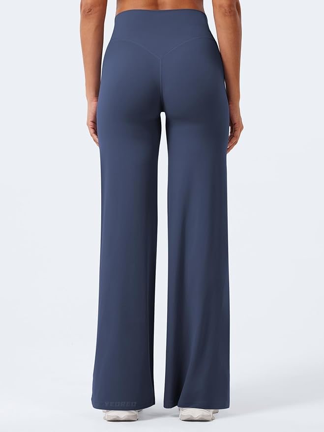 Avery No Front Seam Straight Leg High Waist Buttery Leggings