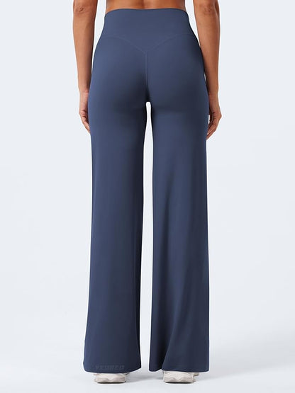 Avery No Front Seam Straight Leg High Waist Buttery Leggings