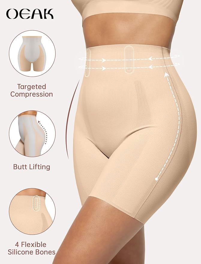 Olivia Tummy Control Shapewear Seamless High Waisted Body Shaper Panty