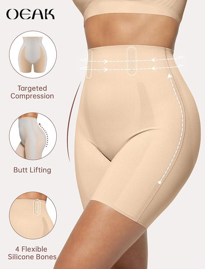 Olivia Tummy Control Shapewear Seamless High Waisted Body Shaper Panty