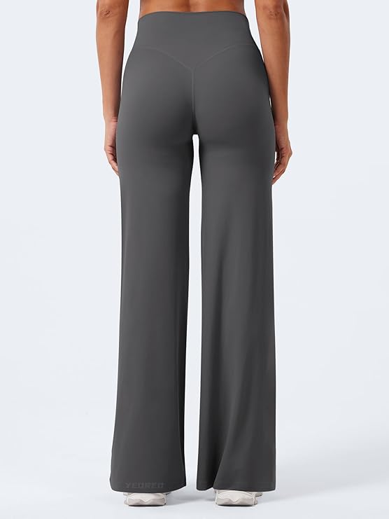 Avery No Front Seam Straight Leg High Waist Buttery Leggings