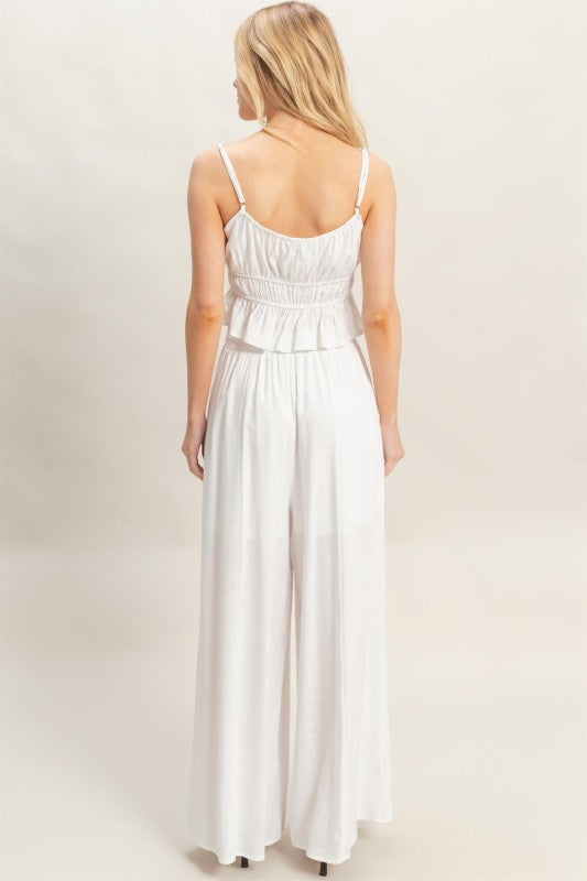 Sylvia Tiered Tank & Palazzo Set