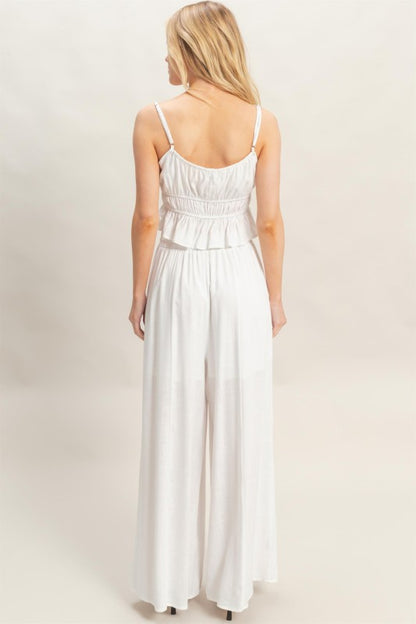Sylvia Tiered Tank & Palazzo Set