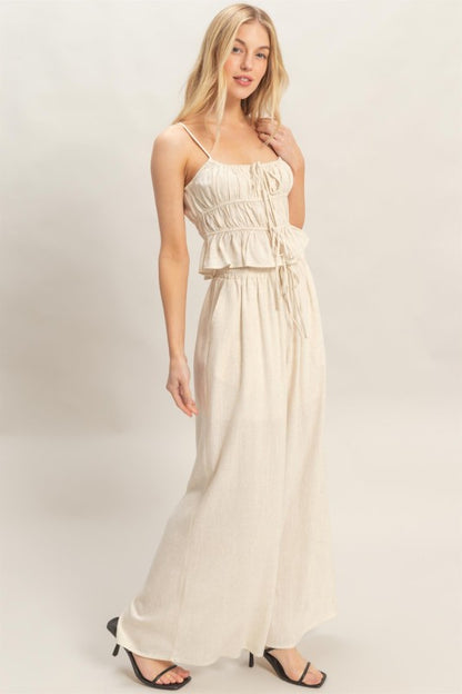 Sylvia Tiered Tank & Palazzo Set